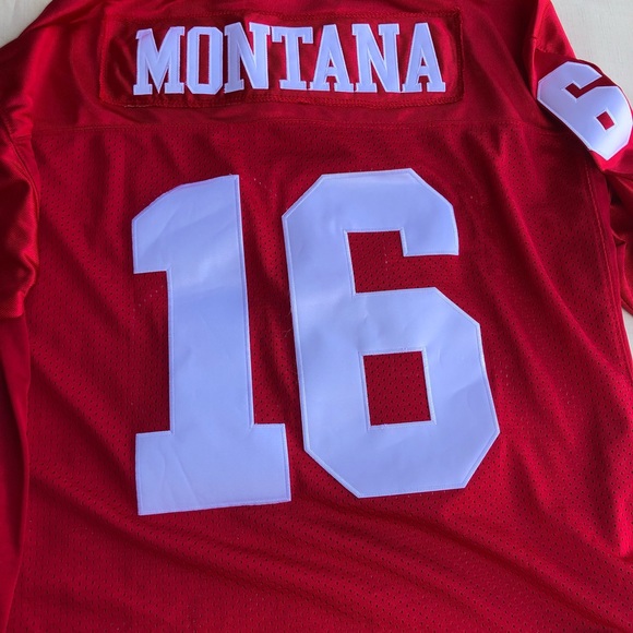 NWT Mitchell & Ness 3XL (size 56) Joe Montana throwback jersey - Picture 7 of 8